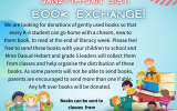 Literacy Week Book Exchange Jan 27-31